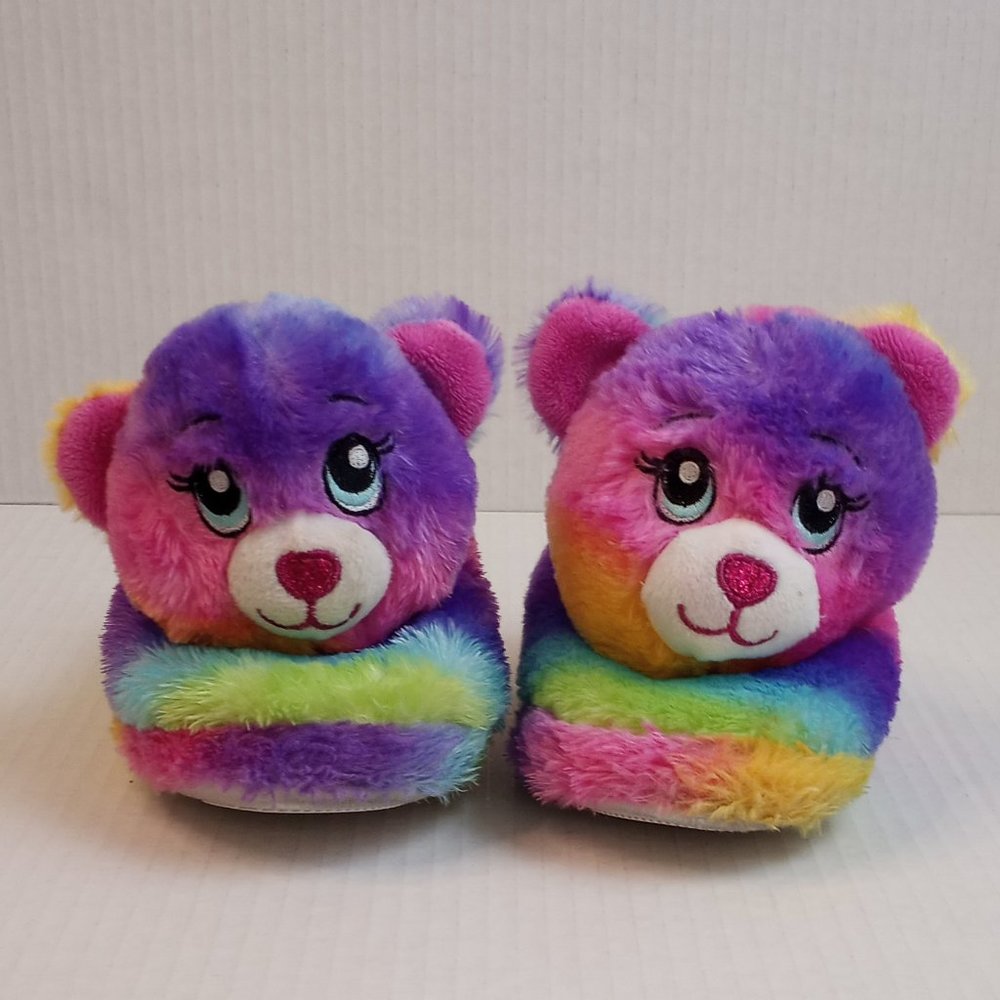 Build-A-Bear Multicolor Bear House Slippers